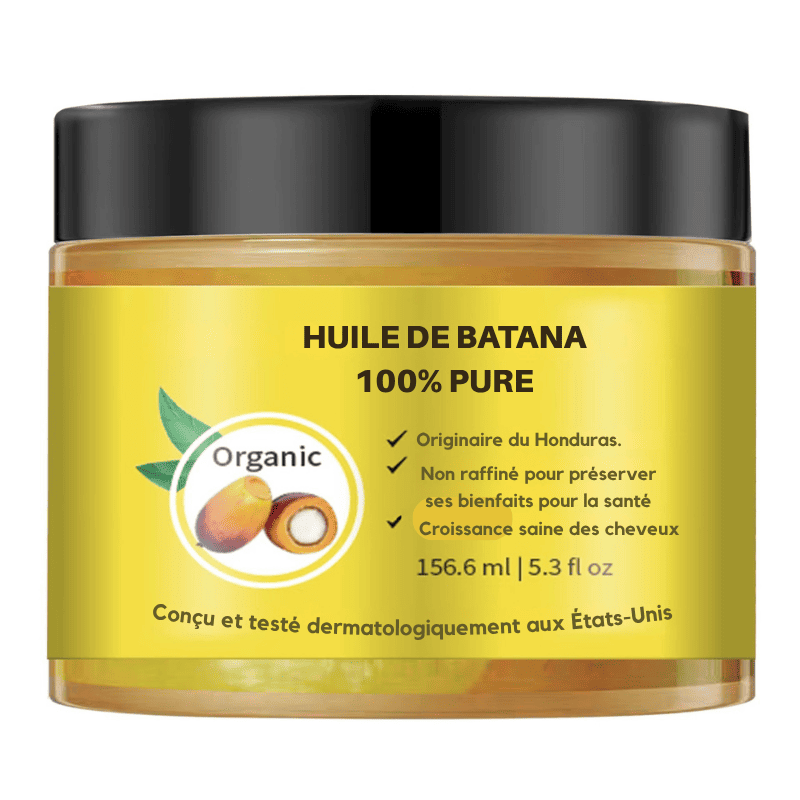 Vitalix100 : Huile 100% pure de Batana pour croissance capillaire (cheveux & barbe)